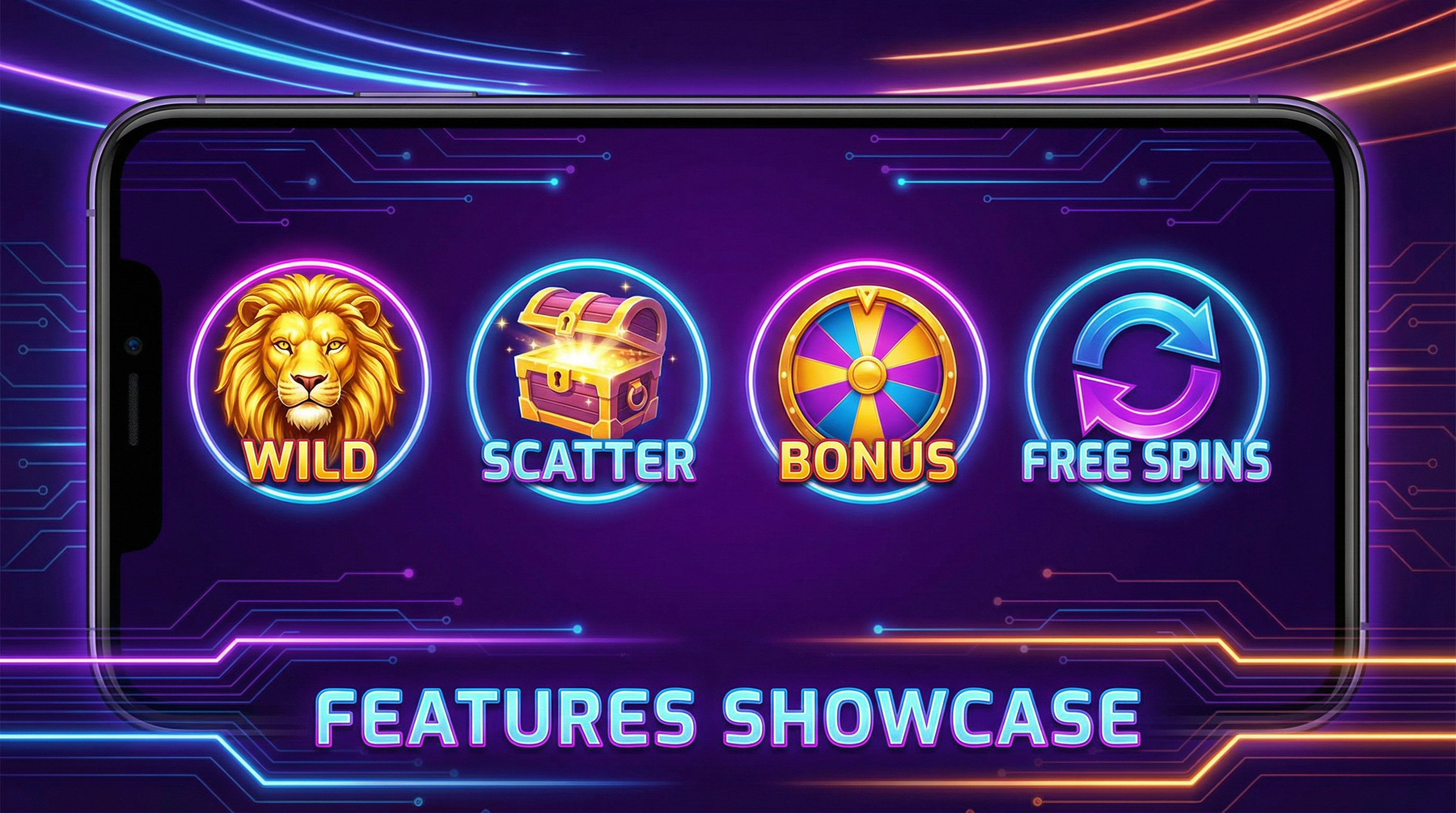 老虎机特色功能展示